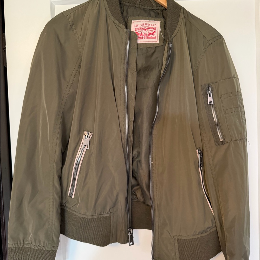 Levi's Khaki Green Jacket